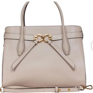 Kate Spade Cream Smooth Leather Convertible Satchel
